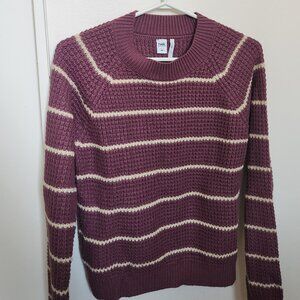 twik Boxy-fit Waffle-Knit Sweater - Stripe